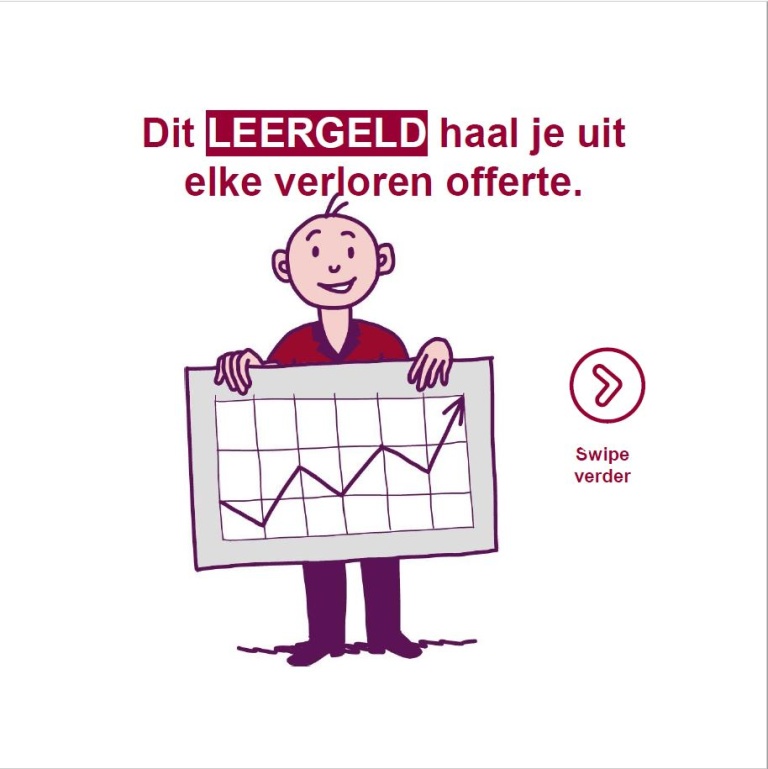 Dit leergeld haal je uit elke verloren offerte.